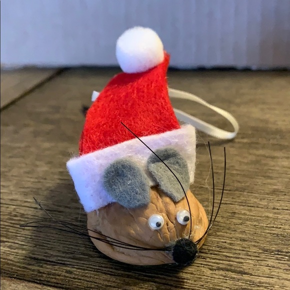 Walnut mouse 🐁 mice 🐭 Christmas decoration veg